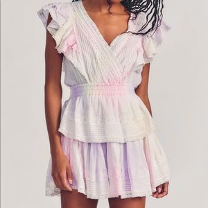 Love Shack Fancy "Gwen" mini dress
